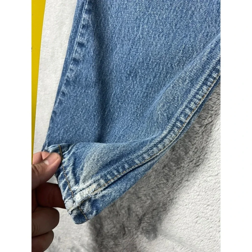 Vintage Levis 501xx Jeans Mens 34x32 Made in USA Button Fly 90s Distressed